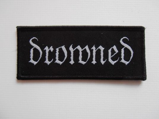 DROWNED (Ger) - Logo PATCH