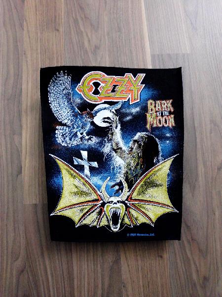 OZZY (uk) - Bark at the Moon BACKPATCH