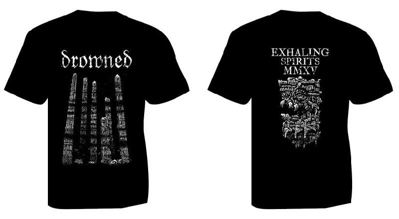 DROWNED (ger)  Exhaling Spirits(design II) MMXV  TS(XL)